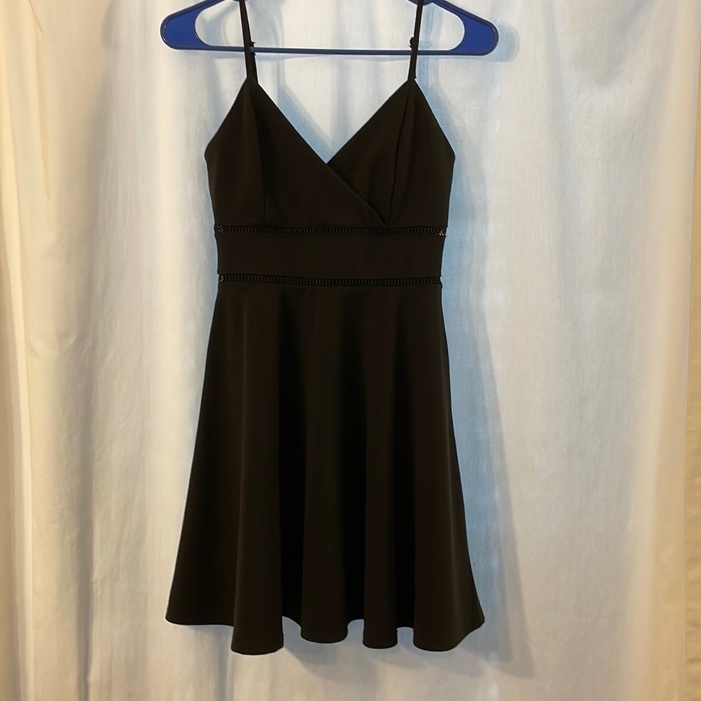 Jun & Ivy black swing dress, size S